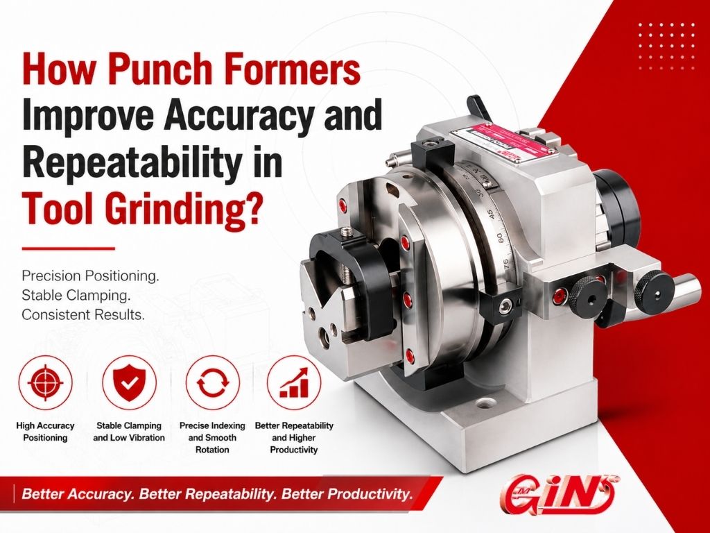 How Punch Formers Improve Accuracy and Repeatability in Tool Grinding