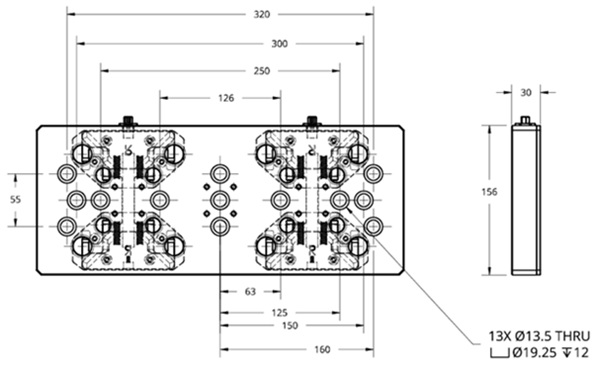Double Zero-point plates 96/52